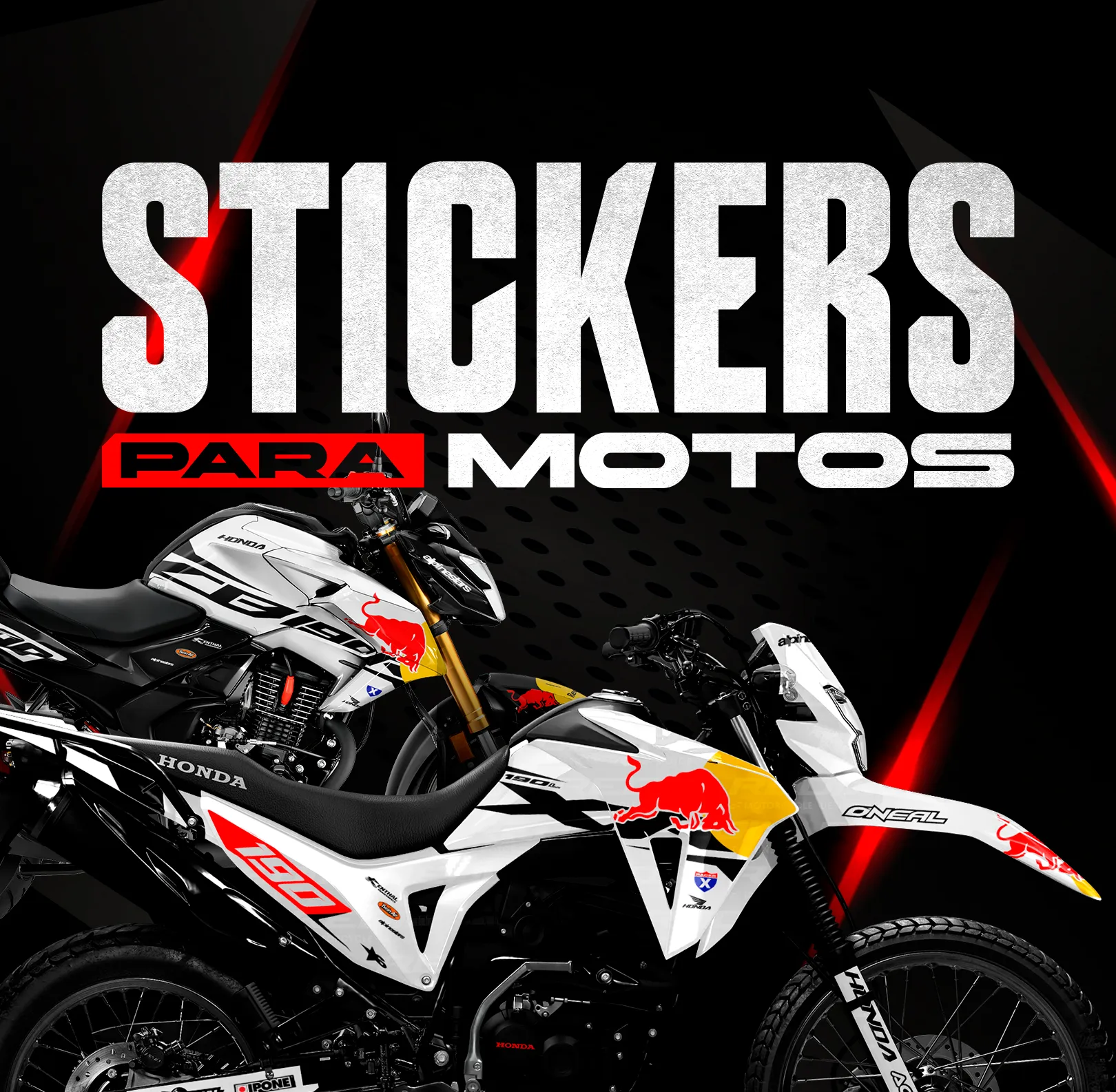 Banner HeberGraphics Mobile Stickers para Motos